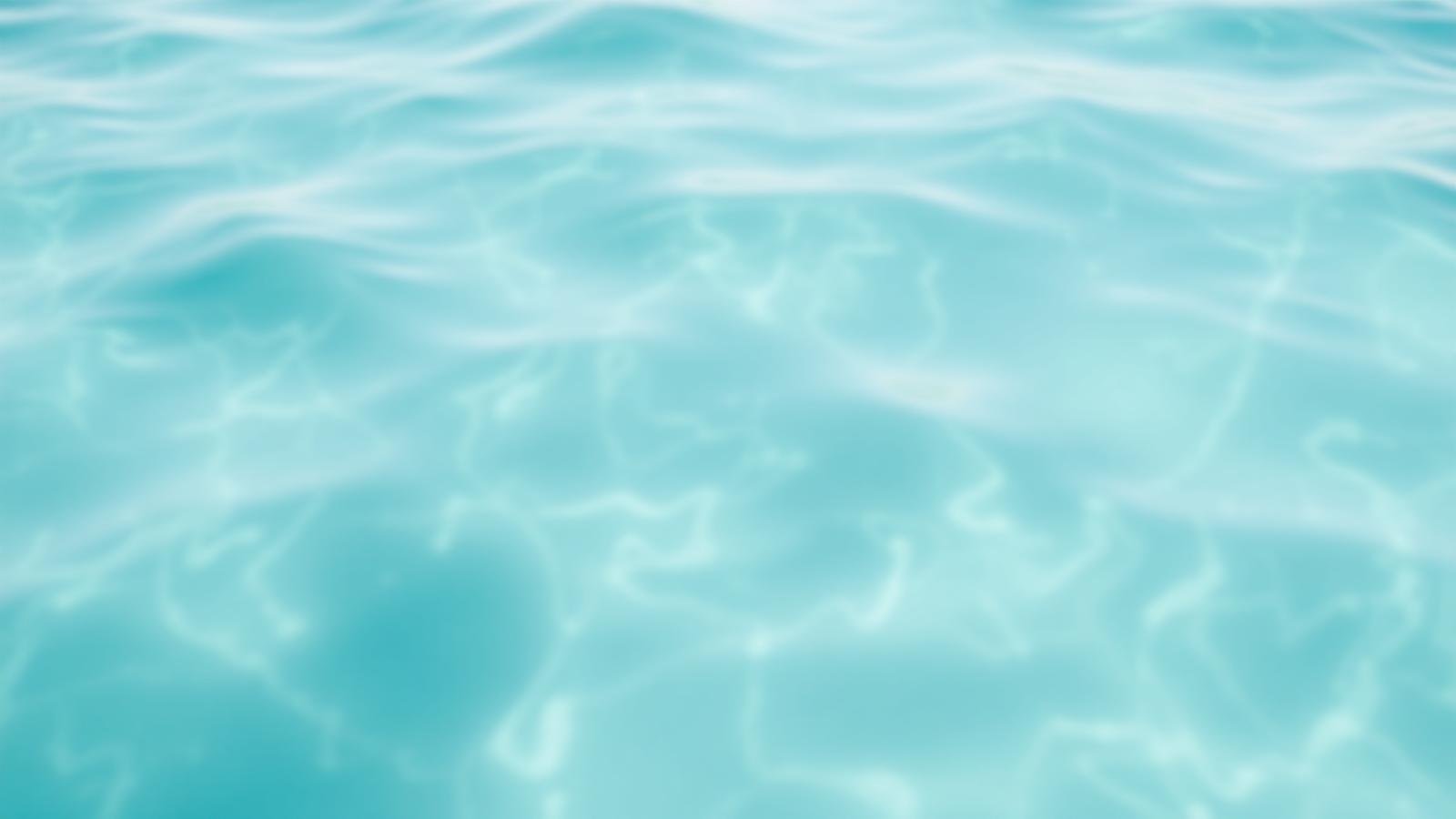 Clear rippling water surface